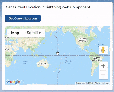 Get Current Location in LWC (Lightning Web Component)